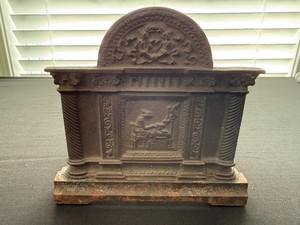 Vintage Metal Extendable Book Stand/Rack Expands Up To 24.5 inches wide Art