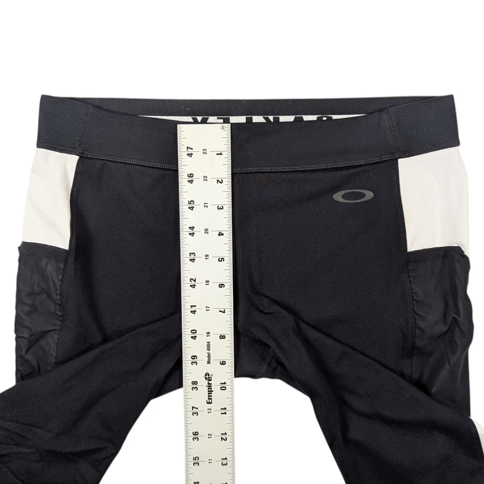 Mallas Oakley Agility para mujer TALLA GRANDE L negras blancas Hydrolux elásticas gimnasio para correr Foto 4 de 4