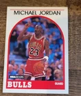 1989 Hoops Michael Jordan Basketball Card # 200