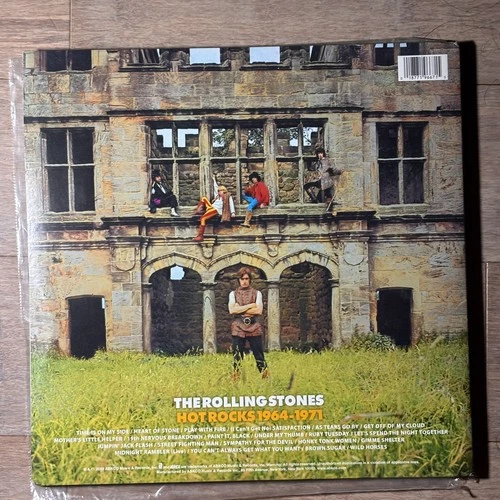 EX-/VG+  The Rolling Stones ~Hot Rocks 1964-1971 Vinyl 2Lp Record 2002 Clear