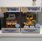 Disney Funko Pop TRAINS GOOFY & PLUTO ON CASEY JR. CIRCUS TRAIN #3 and #4 bundle