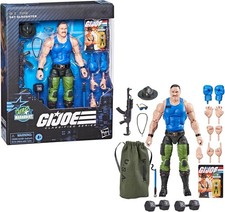 GI JOE CLASSIFIED SERIES -  129 SGT SLAUGHTER - MAD DELUXE - NEW SEALED  BOX 6
