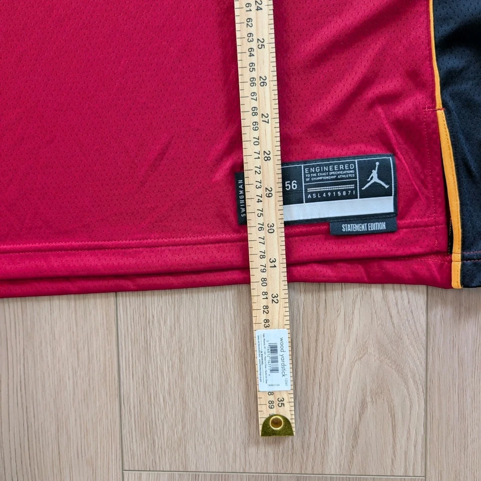 Camiseta Nike Jimmy Butler Miami Heat #22 Auténtica NBA Swingman, Para Hombres XXL 56 NUEVA SIN ETIQUETAS Foto 4 de 4