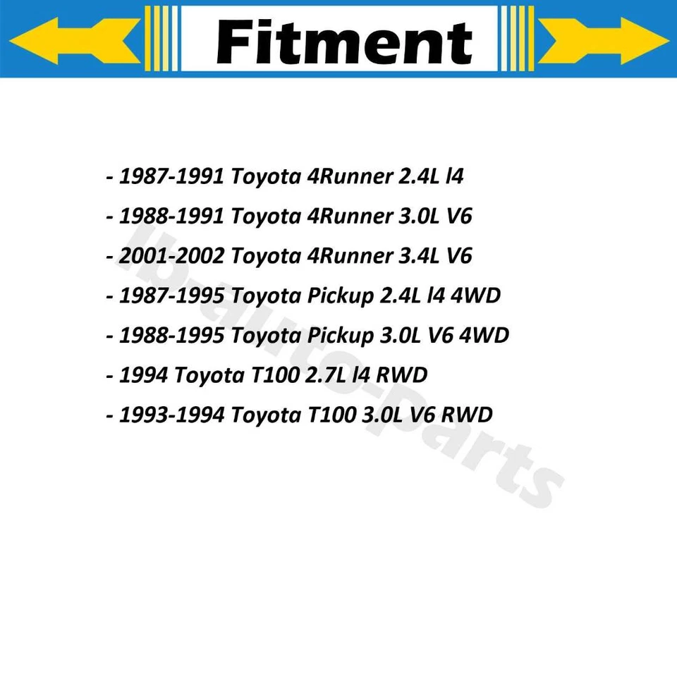 Cilindro de rueda de freno trasero Dorman 2x para Toyota 4Runner 1987-1991 2,4 L Foto 2 de 4