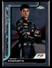 2025 Topps Chrome Formula 1 #70 Matías Zagazeta card