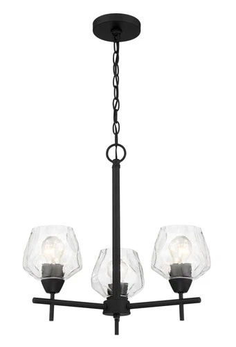 Minka Lavery 2173 Camrin 3 Light 19"W Vantage Chandelier - Nickel - Picture 3 of 3
