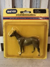 Vintage Breyer Stablemates No. 5023 NATIVE DANCER Horse Figure 1989 Made in USA