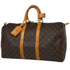 Louis Vuitton Keepall 50 Handbag Monogram Brown M41426 #BS2074