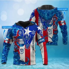 Puerto Rico PERSONALIZED 3D Hoodie