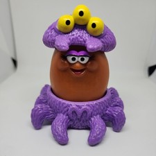 Purple Spider McNugget Buddies 1995 McDonalds Halloween Happy Meal toy