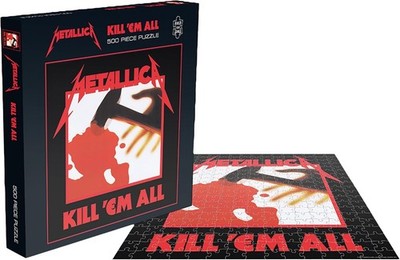 METALLICA Kill 'Em All 500 Piece Boxed Jigsaw Puzzle FACTORY SEALED NEW