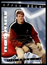 1994-95 Upper Deck Be a Player Autographs Joel Otto Auto Calgary Flames #69