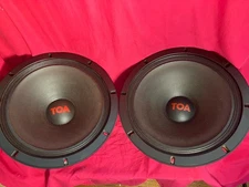 TOA W-38J-8 Woofers, 380 Se, 15”, PAIR, Tested Working, Super Condition!
