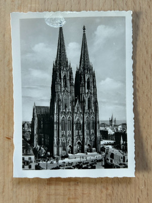 (RB)2024-232, Foto, Köln am Rhein, Kölner Dom, Dom, Kirche, Außen, 1939