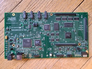 Texas Instruments TMS320VC5510 Spectrum DSK Board Only 