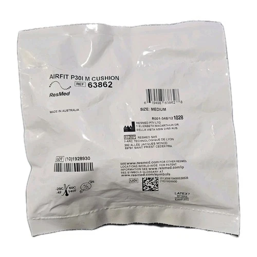 ResMed AirFit P30i Nasal Replacement Cushion Medium #63862 New