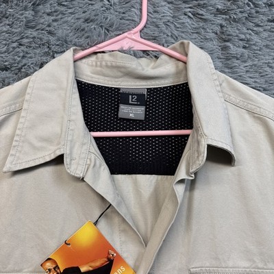 NEW Vintage Levis L2 Shirt Mens XL Long Sleeve Button Up Chore 90s 