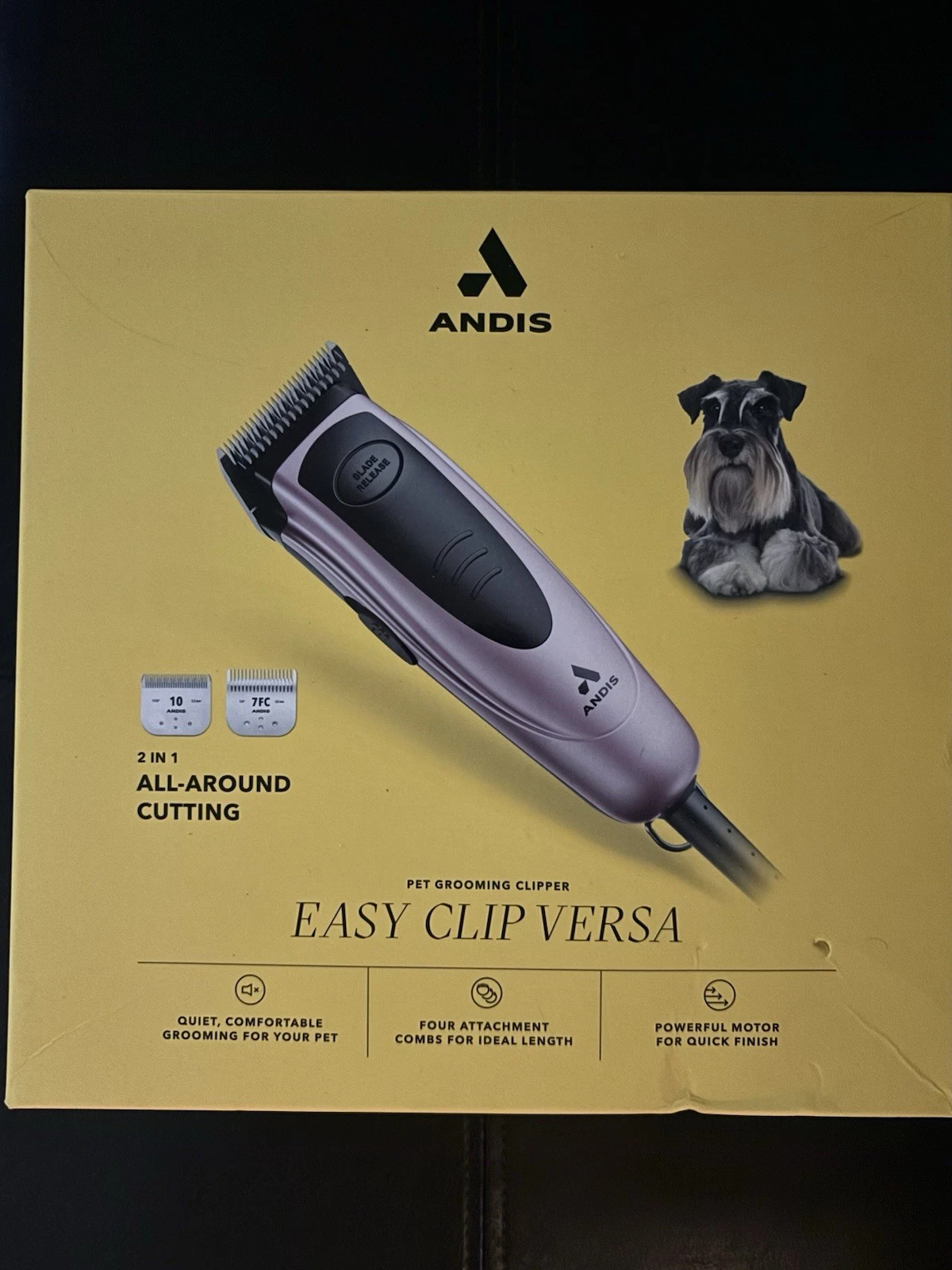 Andis EasyClip Versa Pet Grooming Kit - Pink (60105)