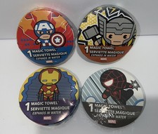 Marvel Themed Magic Towels Set of 4