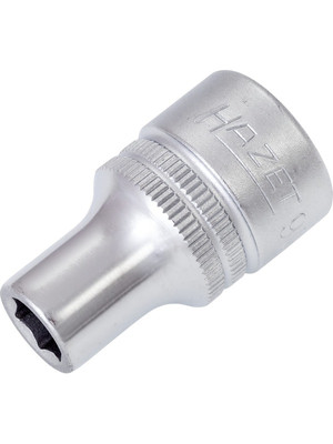 HAZET 900-8 Socket - Chrome Plated, 8 Mm Wrench Size, DIN 3124 Standard