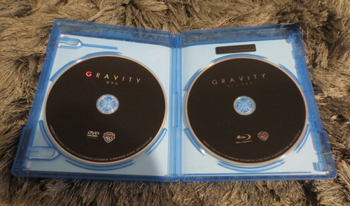 Gravity Blu Ray & DVD 2013 Widescreen Sandra Bullock George Clooney Slip Cover - Picture 5 of 9