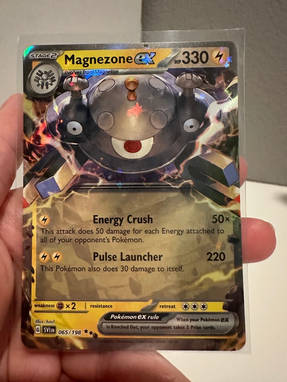 1x Pokemon | Magnezone ex | 65/198 | Scarlet & Violet | Double Ra NM 212#189-195