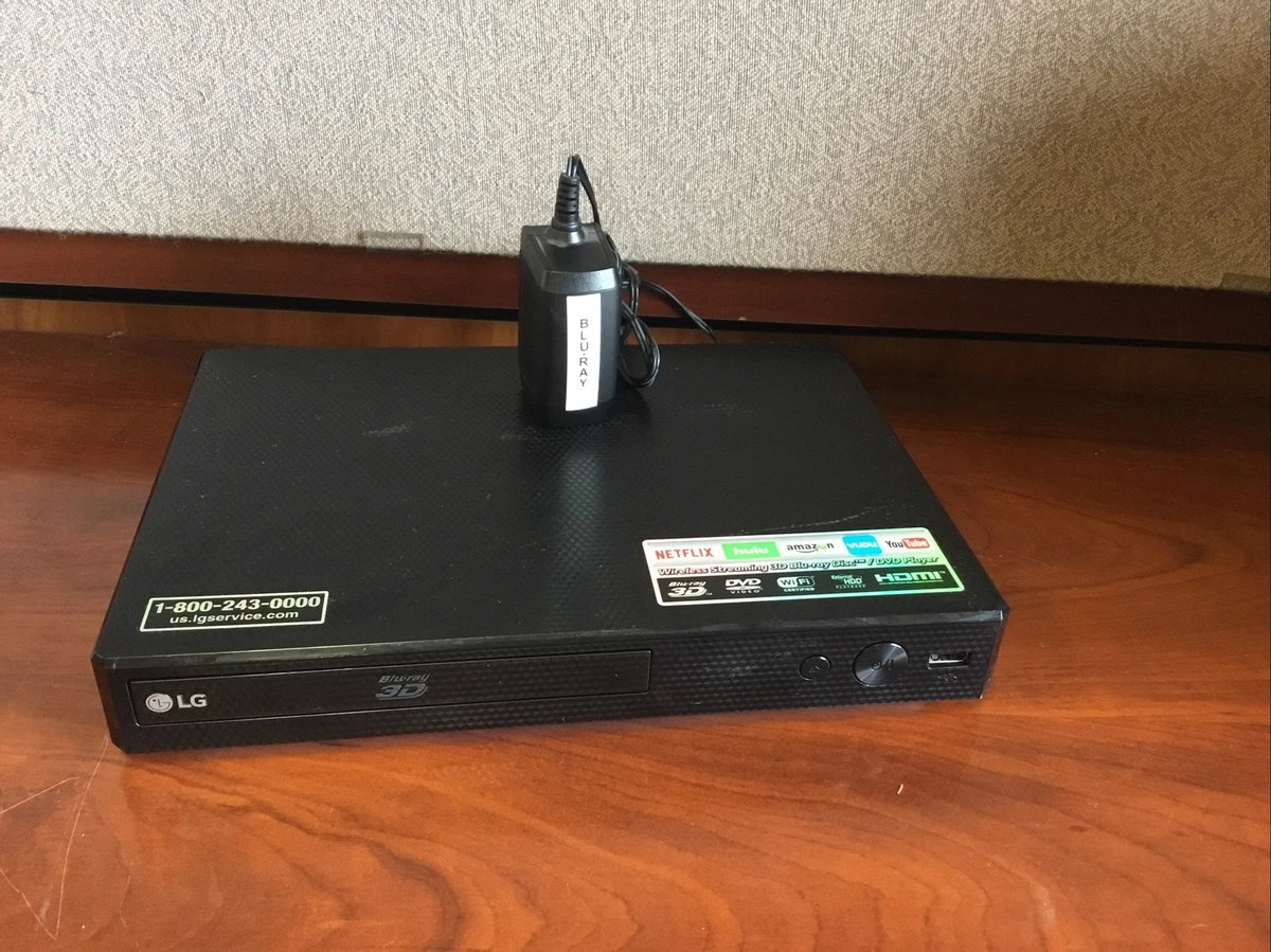 LG XviD DVD & Blu-ray Players with Internet/Media Streamer for