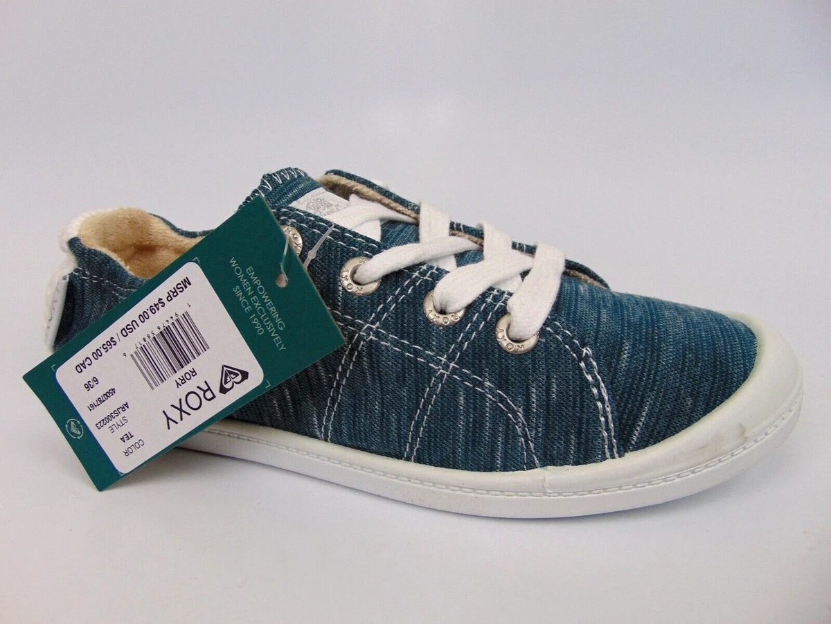 Roxy Rory Slip On Comfort Fashion Sneaker Women s Size 6.0 M Tea