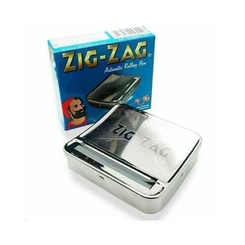 Automatic Rolling Machine Tin Box Metal Roller Cigarette Tobacco Roll Up - Picture 2 of 7