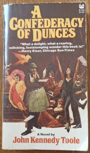 A Confederacy of Dunces by John Kennedy Toole - 1981 1st Print Grove Paperback