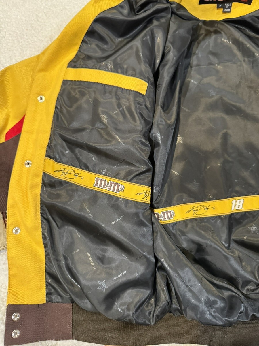 JH Design Mens Yellow Brown M&M's Kyle Busch Racing-NASCAR JH Design Mens Yellow Brown M&M's Kyle Busch Racing-NASCAR