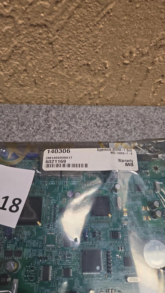 Supermicro X9SRW-F Motherboard LGA2011 - NO I/O SHIELD - Image 2 of 2