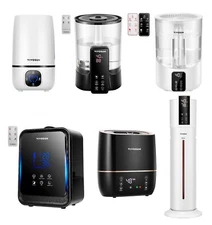 VIVOSUN 4L/4.5L/5L/6L/9L Air Humidifier w/ Essential Oil Box & Remote Control