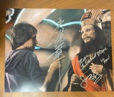 * JAMES HONG * signed 16x20 photo * BIG TROUBLE IN LITTLE CHINA * PROOF * 4