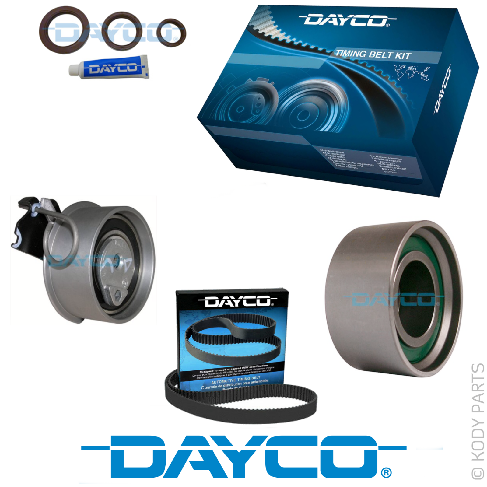 DAYCO TIMING BELT KIT for Hyundai Tucson 2.0L JN (G4GC engine) 5/2006