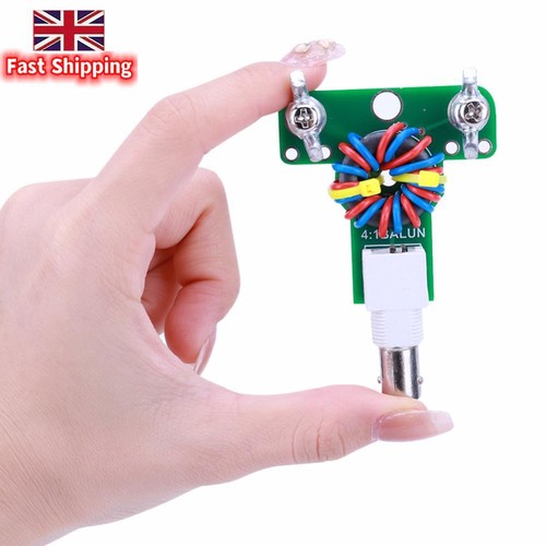 Portable 4:1 Useful HF Shortwave Dipole Antenna Balun 50W Mini Barron Low Noise