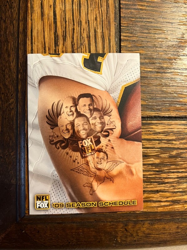 2009 FOX Football Broadcast Pocket Schedule