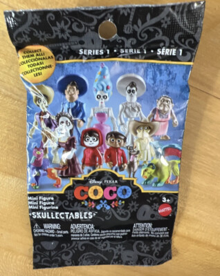 One (1) Disney / Pixar Coco Skullectables Series 1 Mystery Pack - Unopened