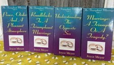 JOYCE MEYER Life  In The Word VHS Set Tapes 1-4 VHS Tested