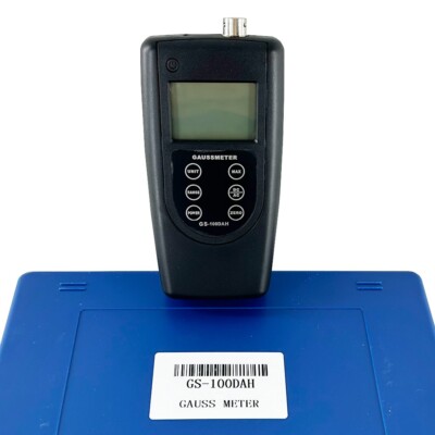 AC DC Magnetic Field Tester Tesla Gauss Meter 1-400HZ Frequency With Hall sensor