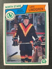 Lars LINDGREN 1983-84 O-Pee-Chee Hockey #354 Minnesota North Stars