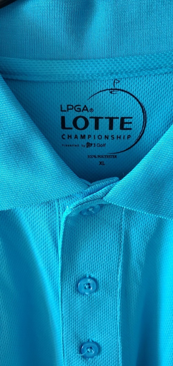 LOTTE CHAMPIONSHIP ポロシャツ 新品 Lpga Lotte Championship Golf Polo Shirt Blue Size XL New NWT | eBay