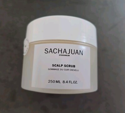 SACHAJUAN Stockholm Kopfhautpeeling 250ml feuchtigkeitsspendend reduziert Schuppen Juckreiz 