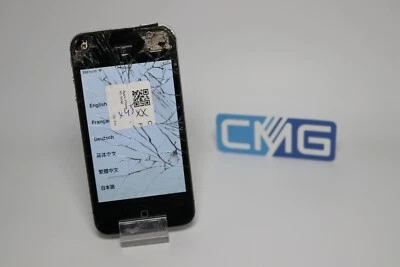 Apple iPhone 4s 16GB schwarz ( aus Kundenretoure / TRADE-IN ) DEFEKT Bastler x45 - Bild 1 von 4
