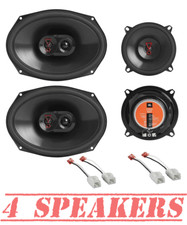 JBL 6x9" Front  5.25" Rear Door Speaker Upgrade for 2002 - 2008 Dodge Ram 1500
