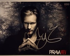 Alexander Skarsgard - true blood- signed 8x10
