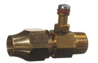Brand New Brass Gas Fitting 3/8 Test Point with 3/8 Flare for 3/8 Copper Pipe