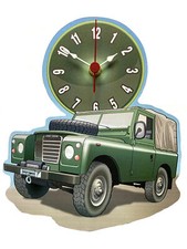 Land Rover Clock - Land Rover Clocks - Land Rovers - Land Rover Series 2 KC19-C