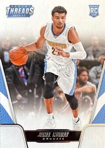 Jamal Murray Threads 16-17 #168 Rookie Card Denver Nuggets