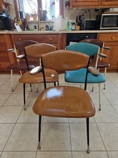 Shelby-Williams Crucible Gazelle arm chairs (5)